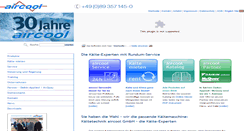 Desktop Screenshot of aircool-de.com